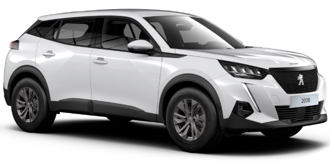 Peugeot 2008 Renting Lateral frontal